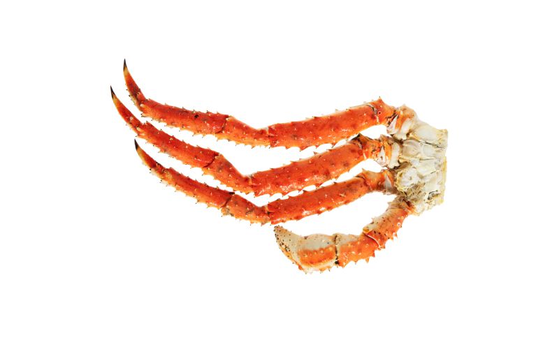 Cooked Wild King Crab Legs 6/9